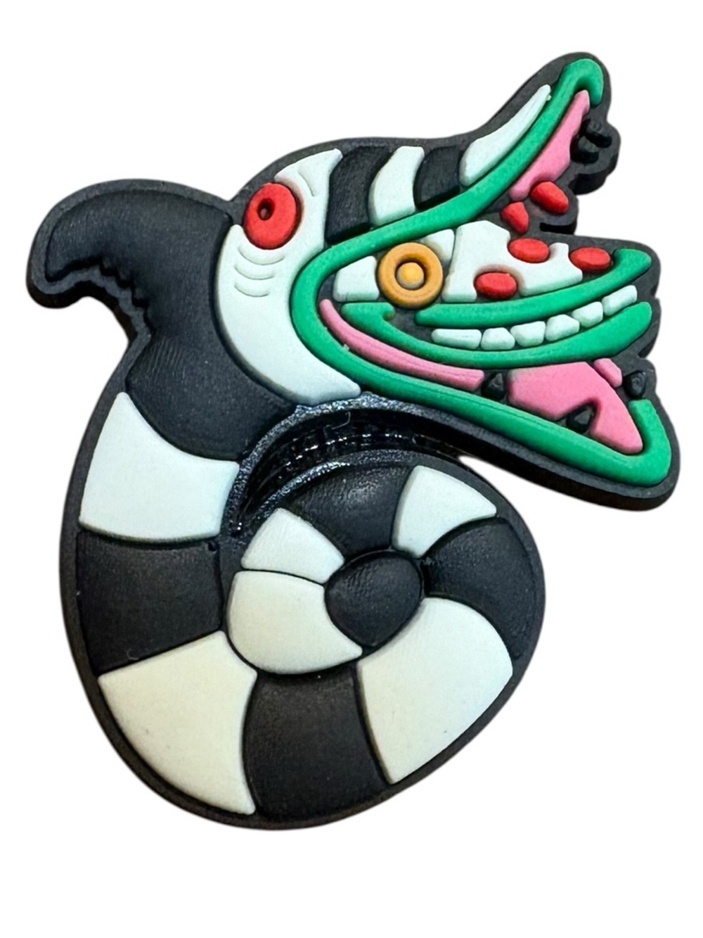 Beetlejuice Sandworm Croc Charm